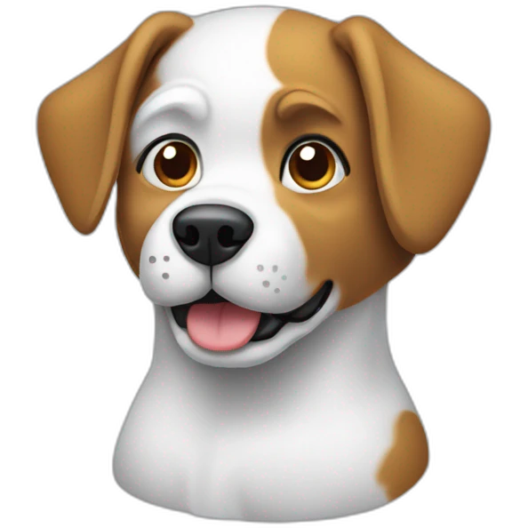 coding dog emoji