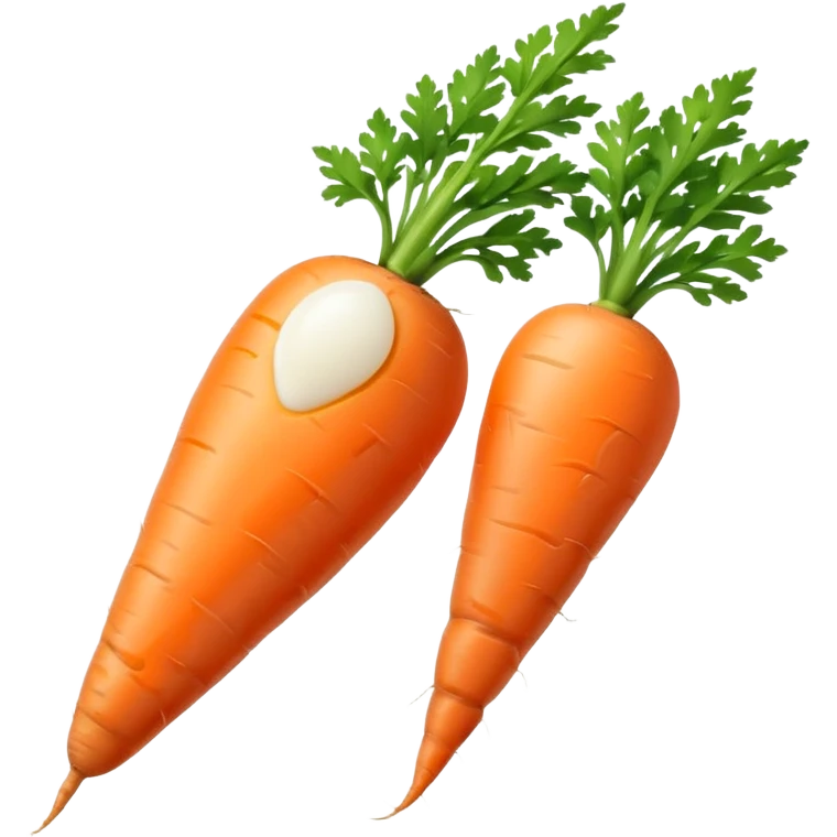 Make a egg and carrot emoji emoji