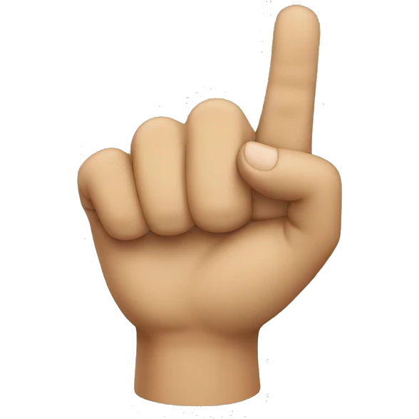 hand doing a letter c sign
 emoji