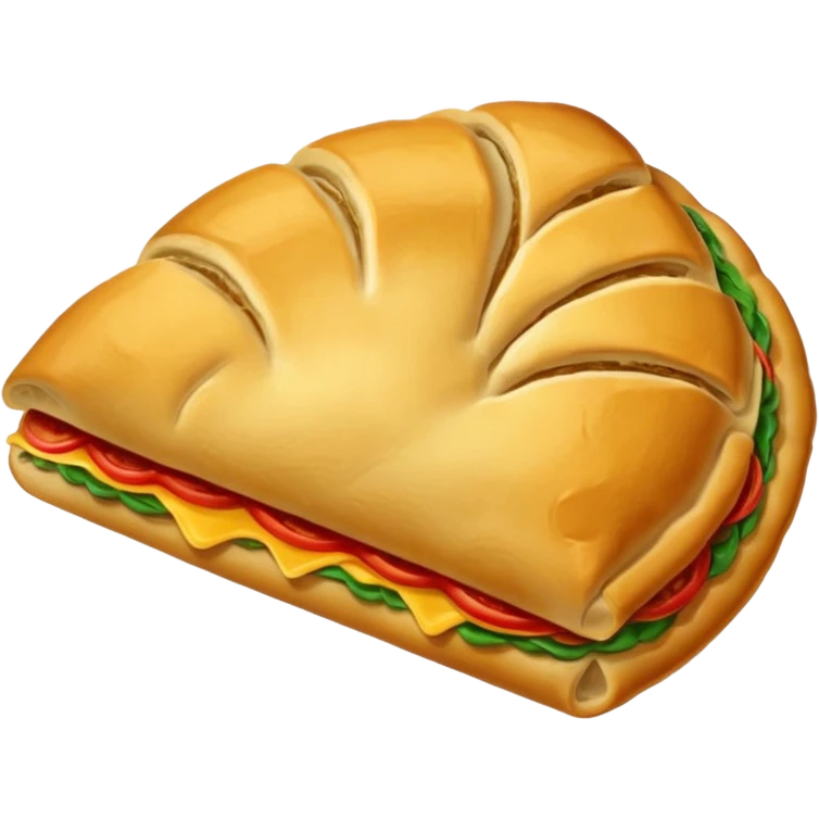 Crie um emoji de calzone italiano emoji