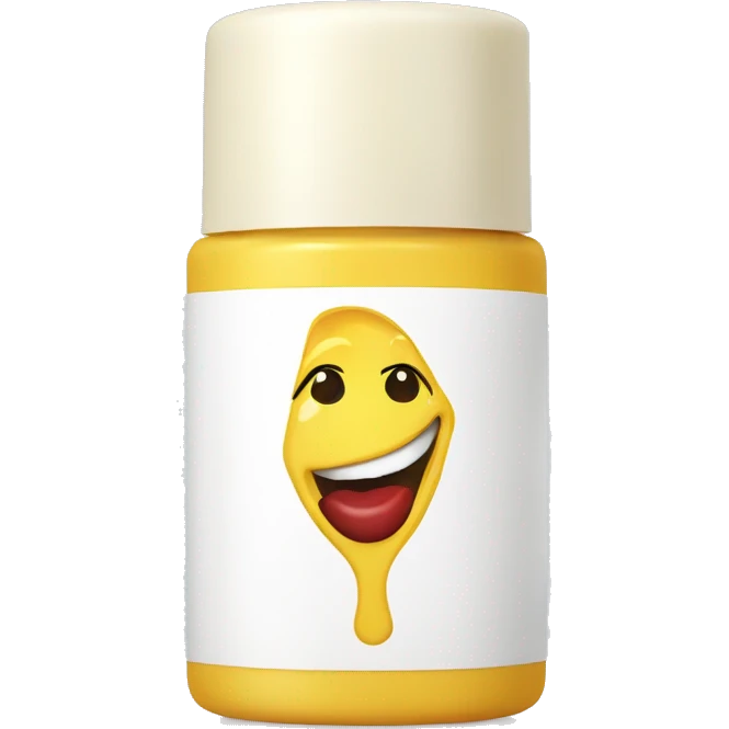 lip butter bottle emoji