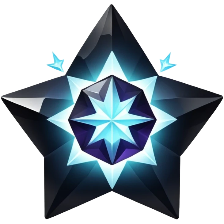 Divine star jewel of darkness emoji
