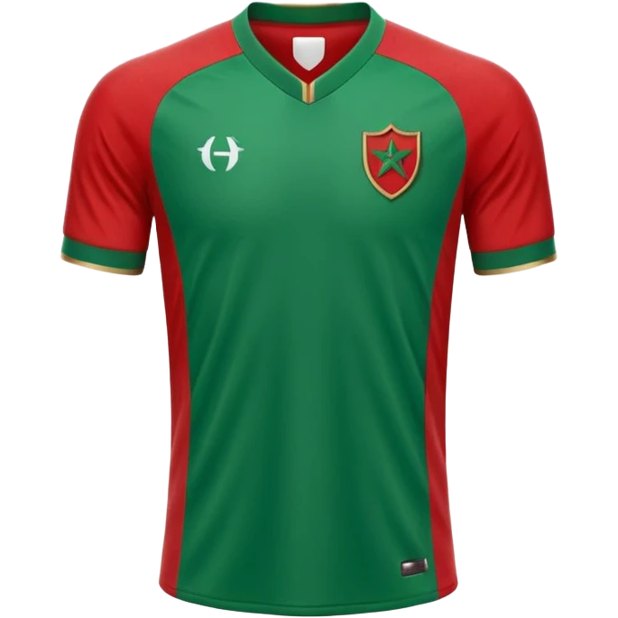 Maillot du Maroc foot emoji