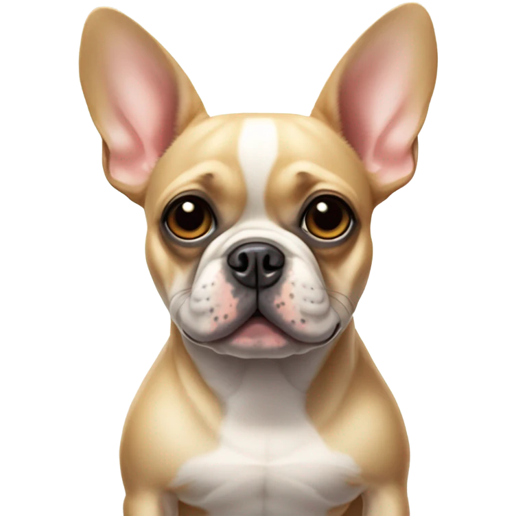 French Bulldog and chihuahua friends emoji