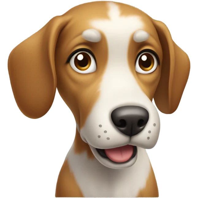 Dog begging emoji