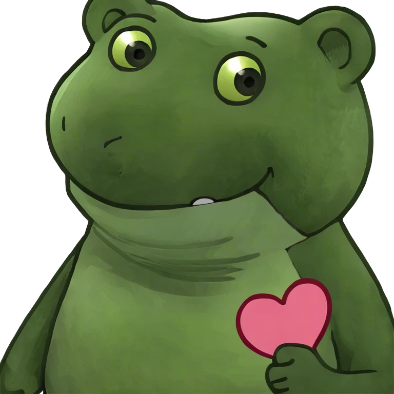 Teddy smile heart emoji