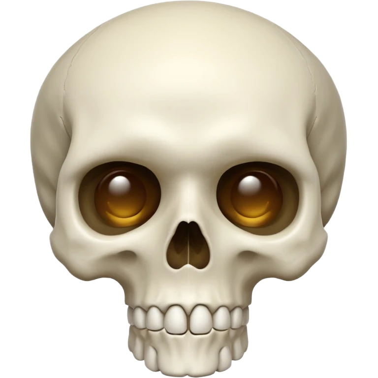 skull looking up  emoji