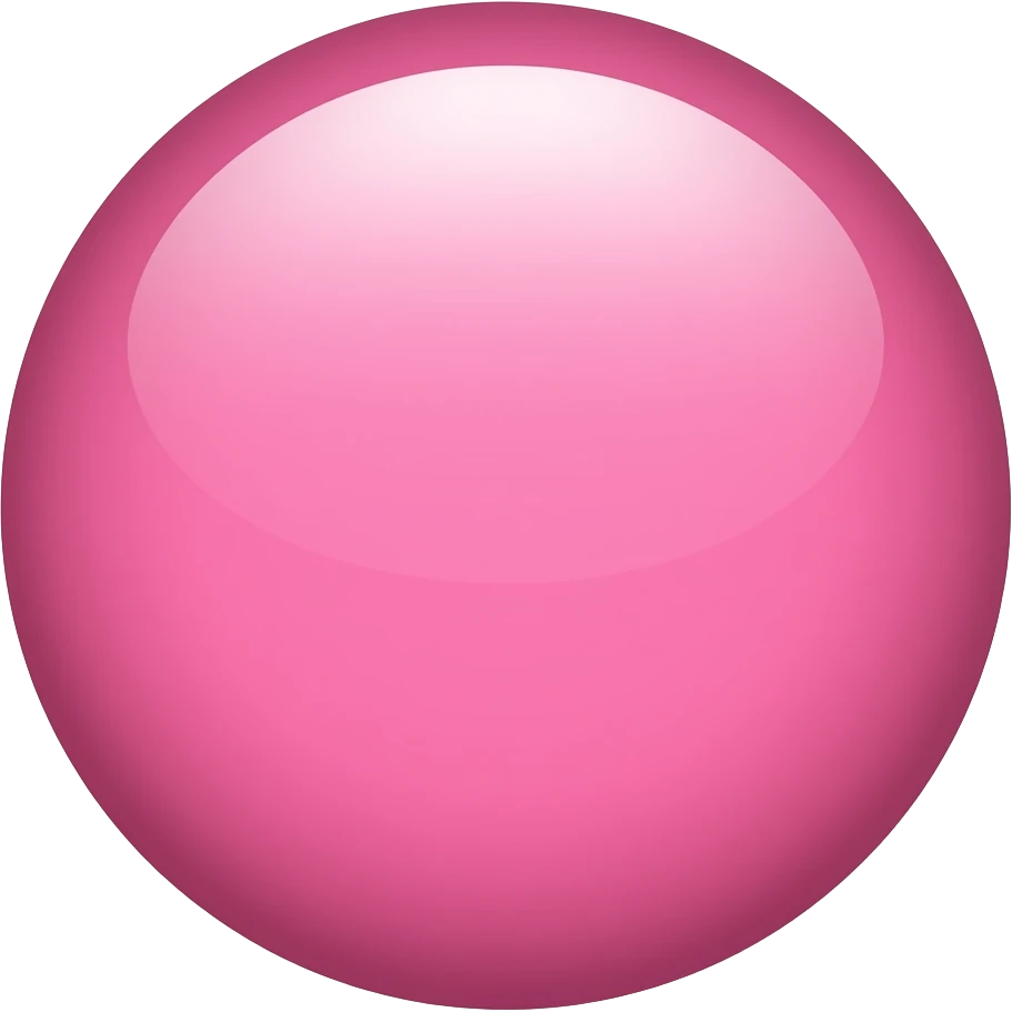 Pink Circle emoji