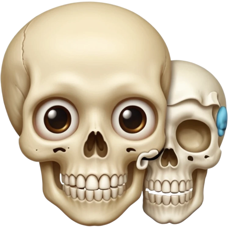 Mélange, c’est deux  emojis 😮💀 emoji