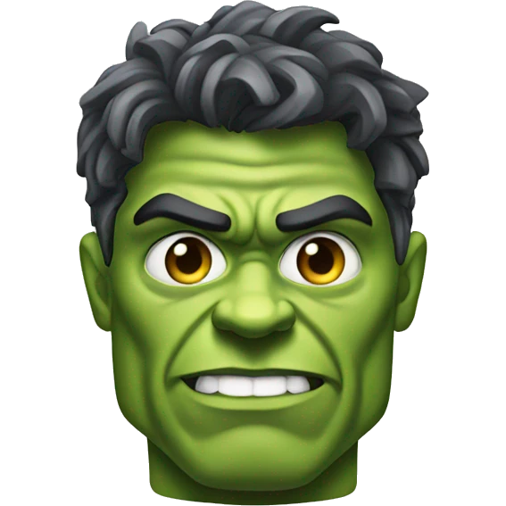 Hulk as a tech wizard emoji