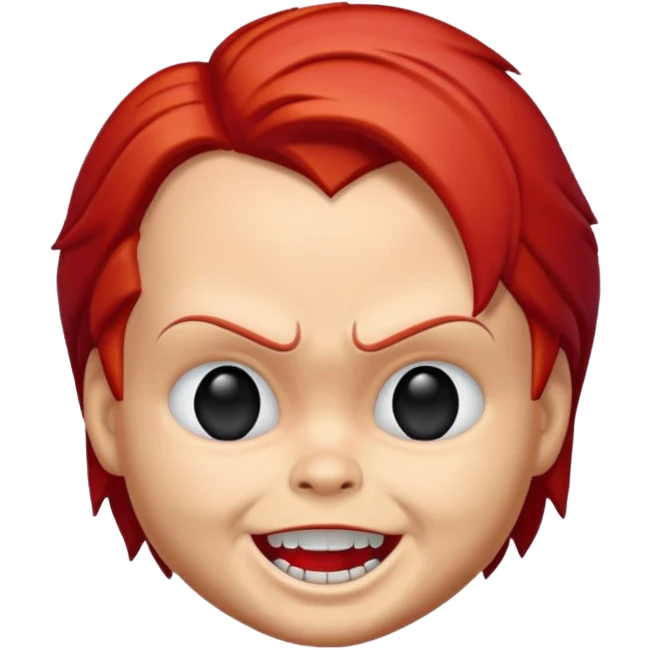 Un emojin de chuky emoji