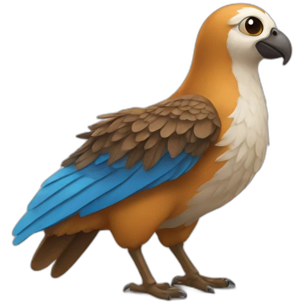Un caca avec des ailes emoji