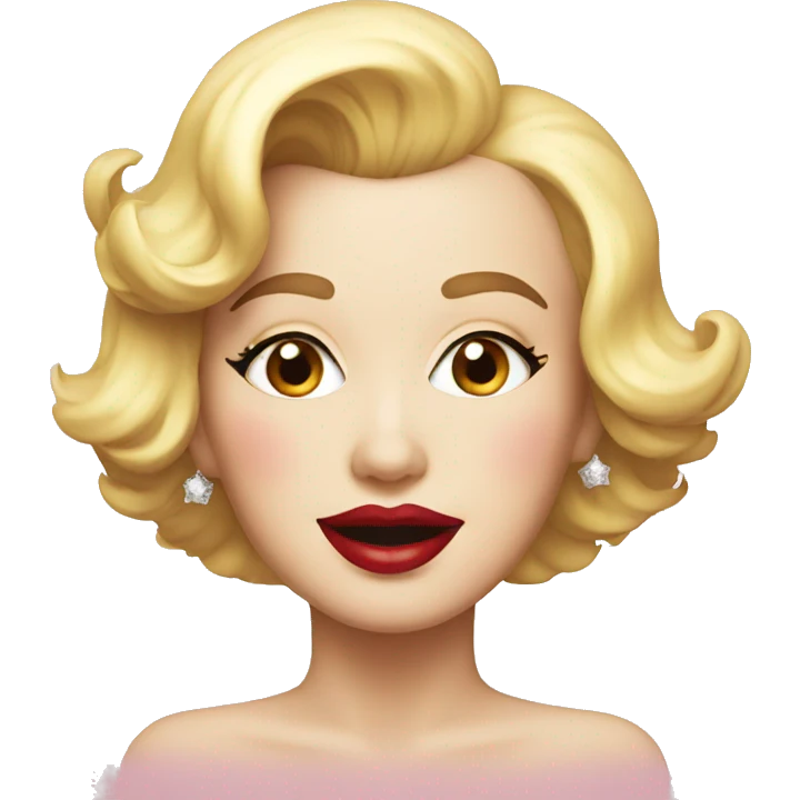 Marilyn Monroe emoji