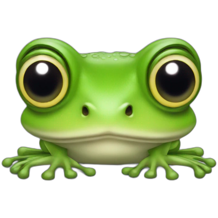 tiangle frog emoji