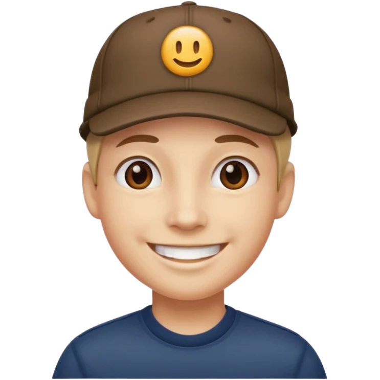 Chat avec une casquette  emoji