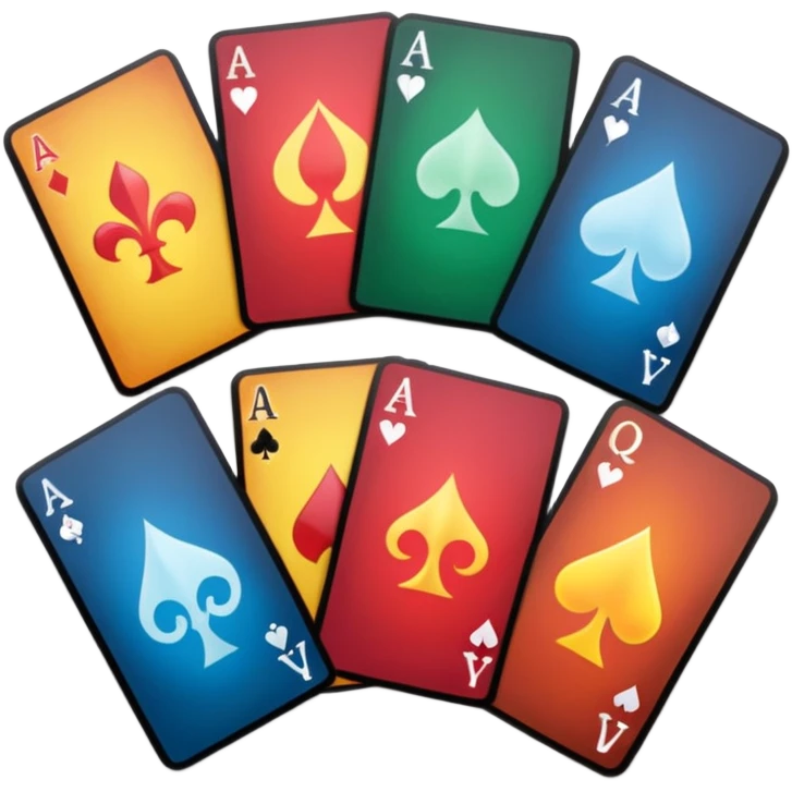 Magic the gathering playing cards emoji