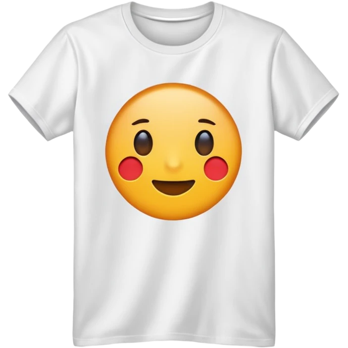 t-shirt with no emoji emoji