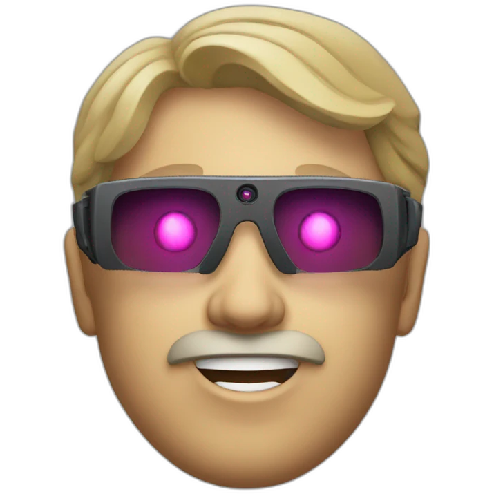 Laser emoji