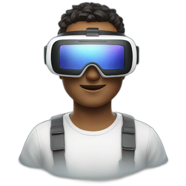 virtual reality glasses emoji