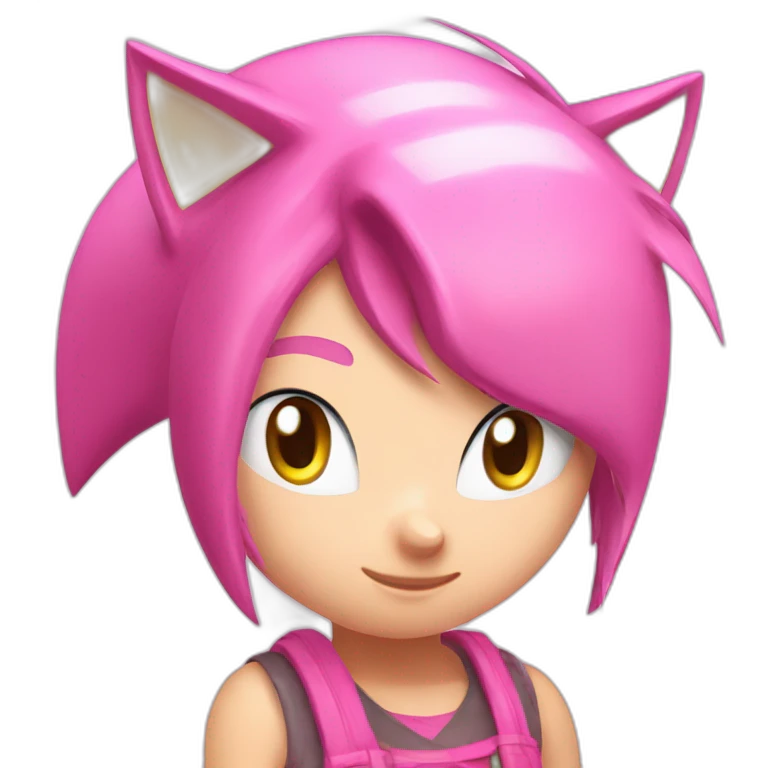 sonic's-amy-rose emoji