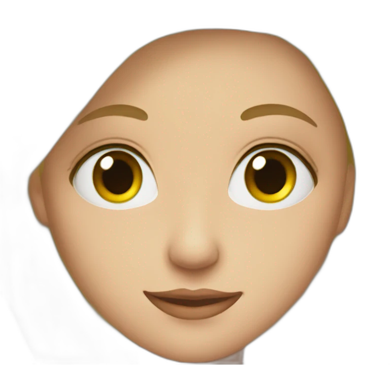 Graduating blonde green eyed girl with red dress emoji