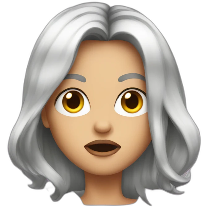 Mad babe emoji