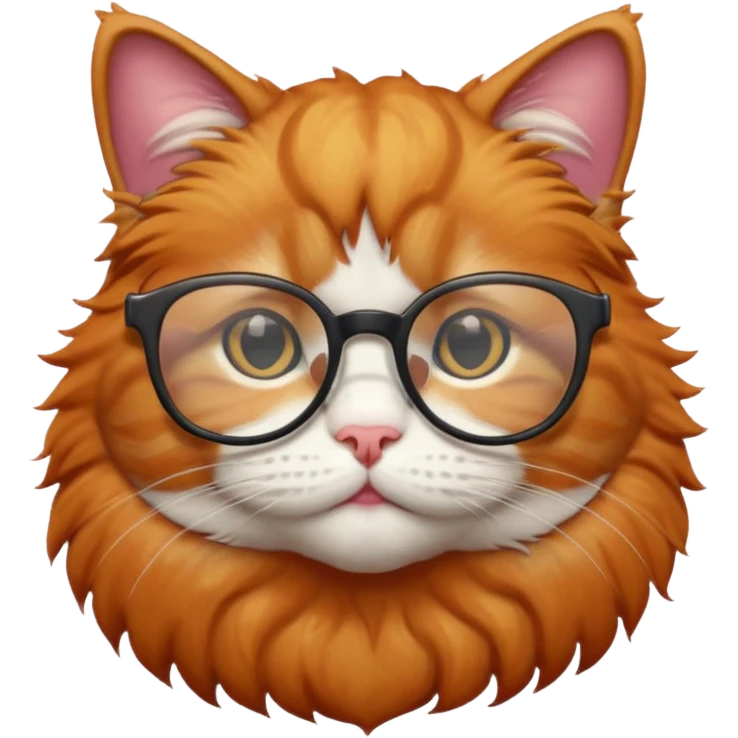Умный кот emoji
