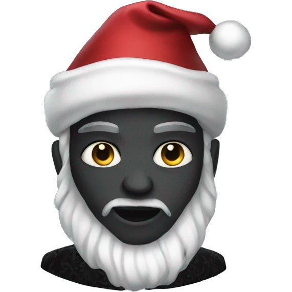 Goth Christmas  emoji