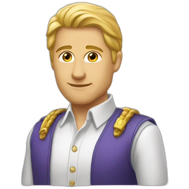 парень с длинной стрижкой и очках emoji