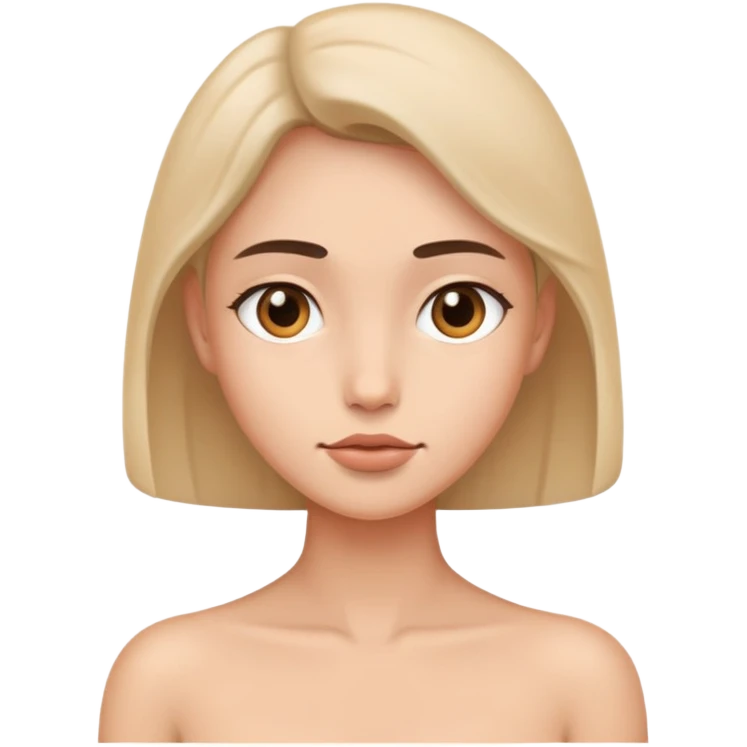 Naked emoji