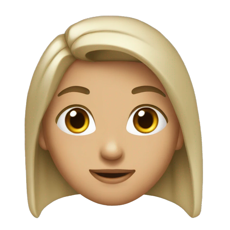 Девочка в очках emoji