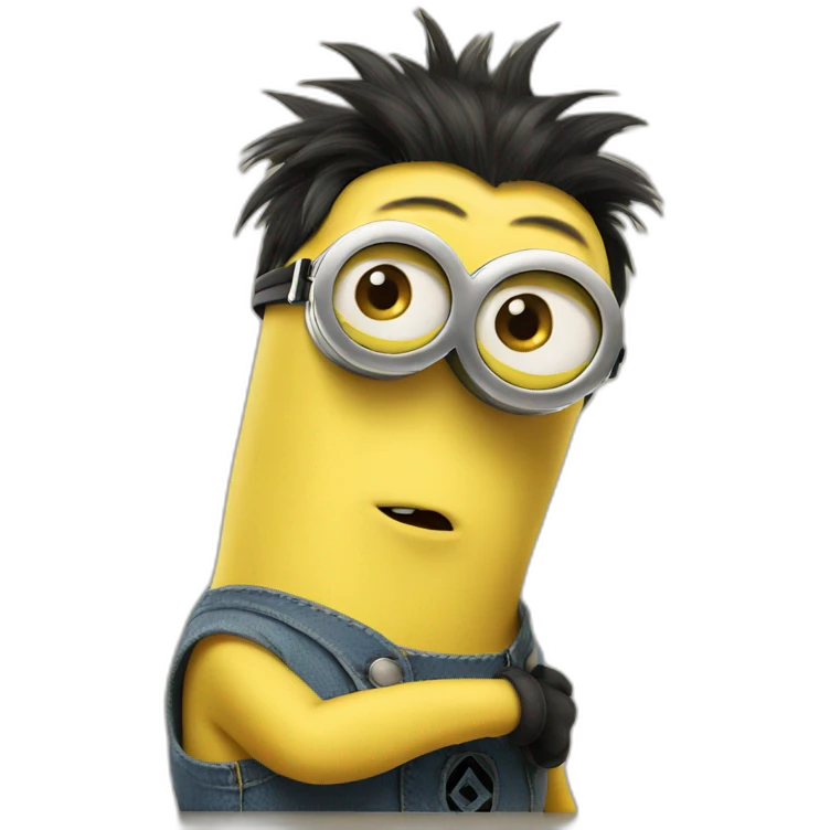 Minions saying bello emoji