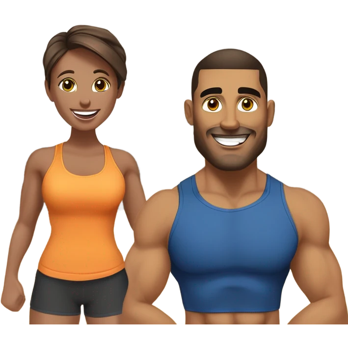 Personal trainer soulmate  emoji