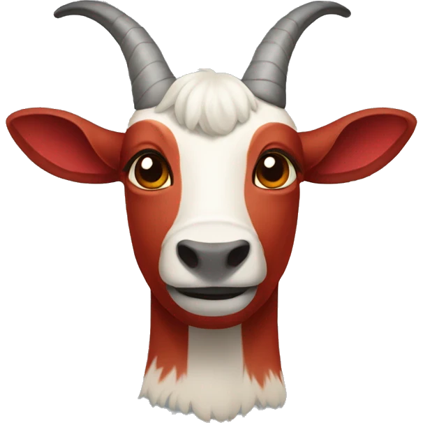 Cabra roja  emoji