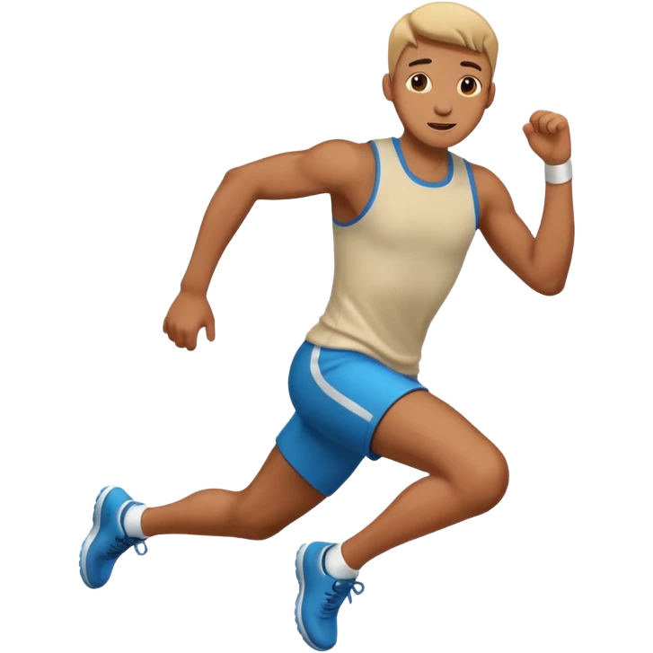 Person jumping emoji