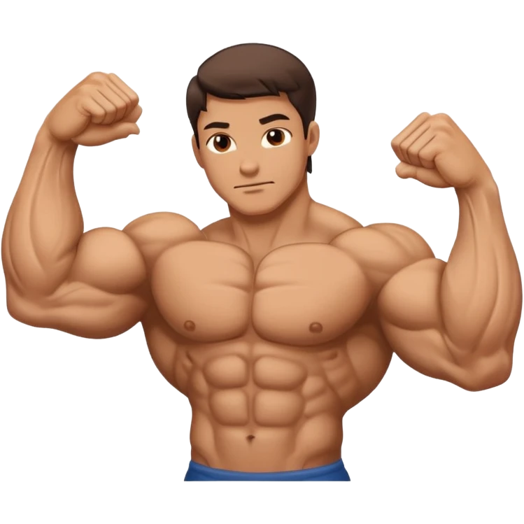 Left/right flip Flexed Biceps emoji