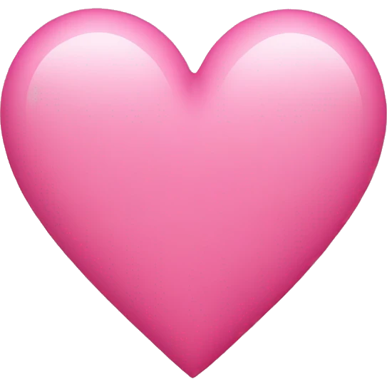 Pink heart emoji