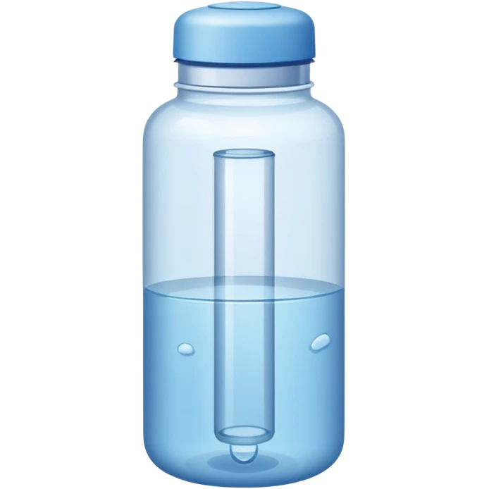 Water bottle emoji
