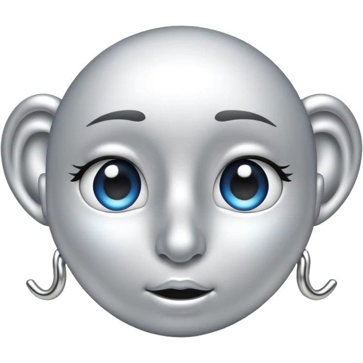 A nose piercing emoji