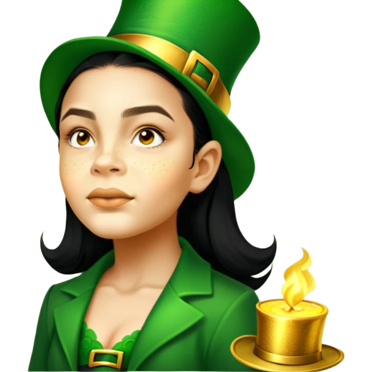 Celebratory Leprechaun emoji