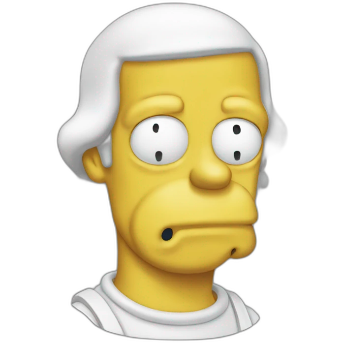 Homer qui pleure emoji