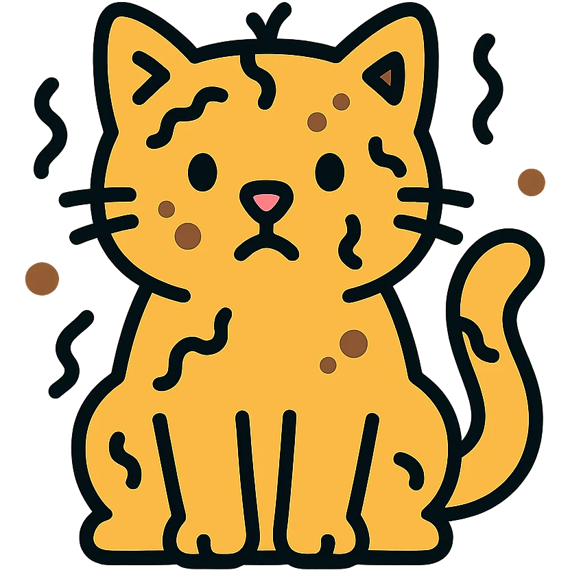 dirty cat emoji