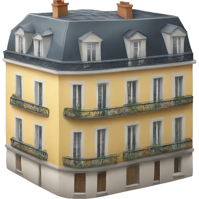 parisian appartment emoji