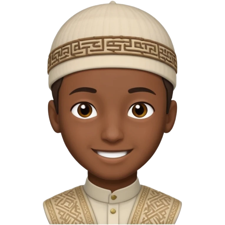 Muslim teenage boy emoji