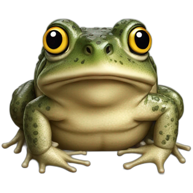 Toad zijn blije gezicht emoji
