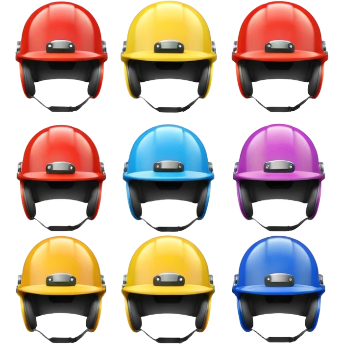 mini helmets emoji