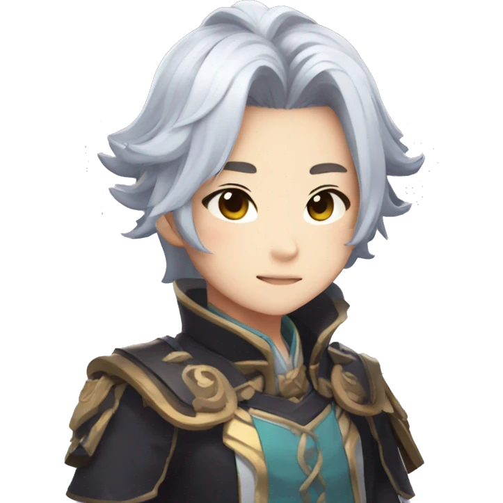 Xiao from genshin impact emoji