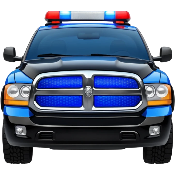 Dodge Ram Police emoji