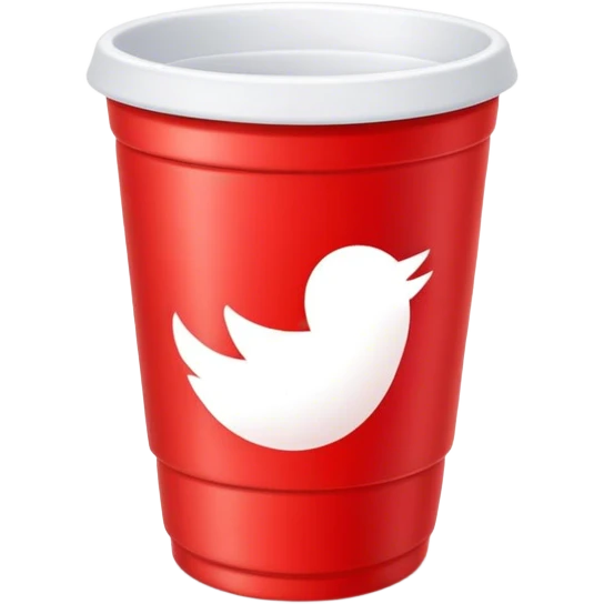 Red plastic cup emoji