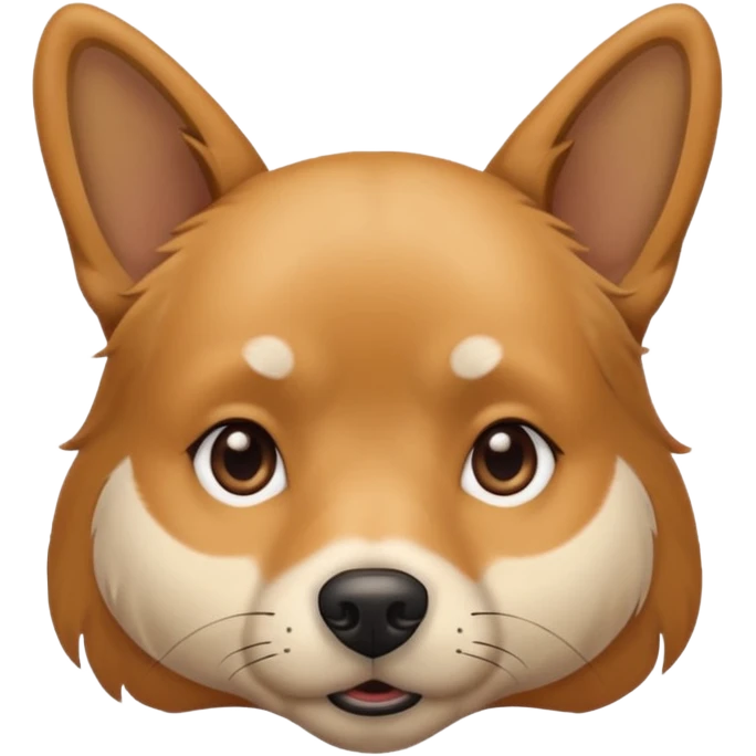 Dog side eye emoji